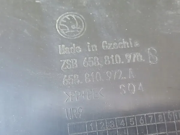 Skoda Kamiq 19- Bakre Höger Hjulhus OEM 658810972A image 6