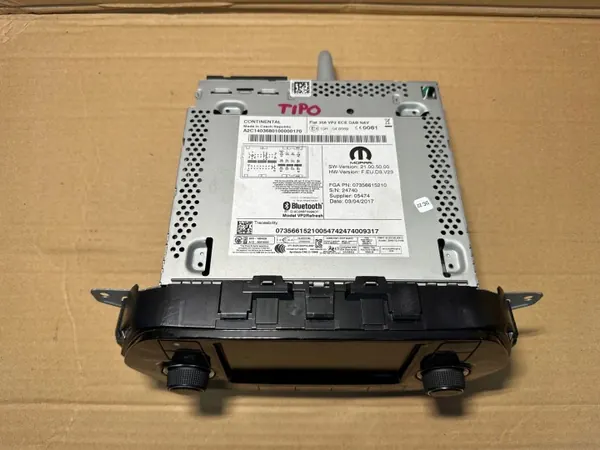 Fiat Tipo II Radion Näyttö Navigaatio OEM 07356615210 image 5