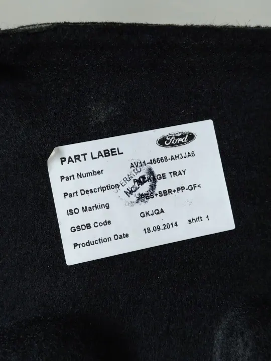 Ford B-Max bakluckshylla OEM AV11-A46668-ORYG(2) image 5