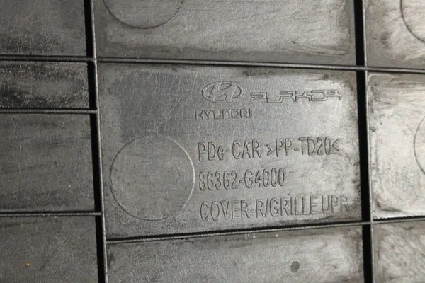 Cubierta cinturón delantero OEM 86362G4000 - Hyundai I30 image 8