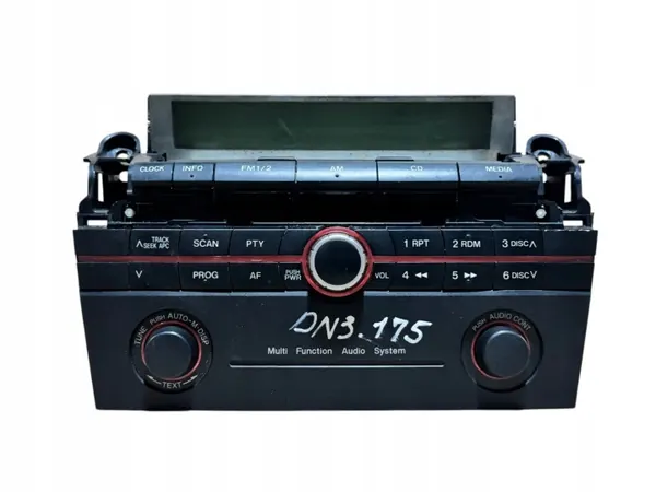 Rádio CD Mazda 3 I BK OEM BR2B66AR0 BR2B669R0A image 2