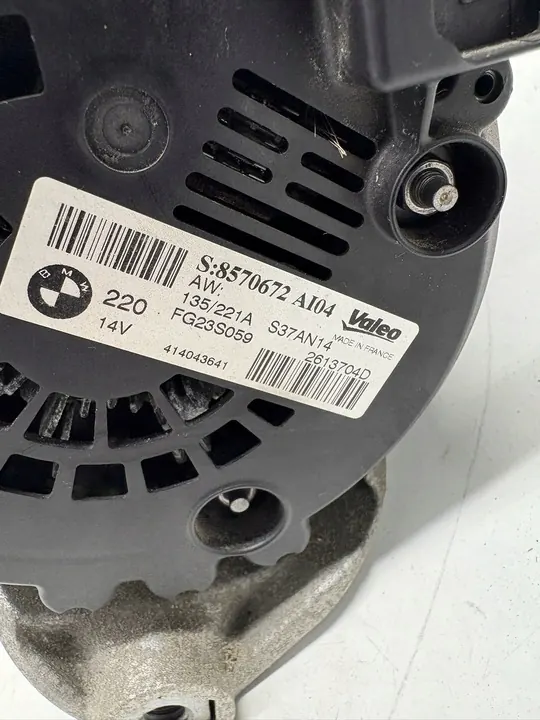 ALTERNATORI BMW F10 F11 F15 F16 3.0D OEM 8570672 image 3