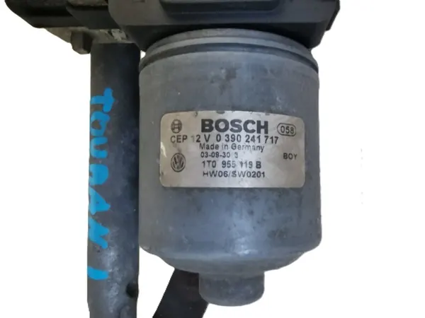 Vasen etu pyyhkijän moottori VOLKSWAGEN TOURAN I 1T0955119B image 3