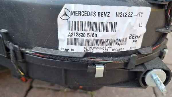 Chauffage complet Mercedes E-Class W212 A2128305160 image 4