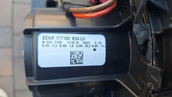 Chauffage complet Mercedes E-Class W212 A2128305160 image 6