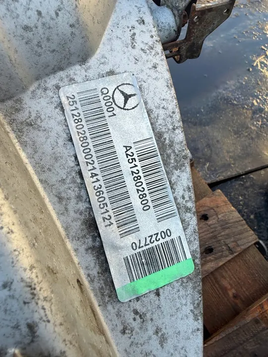 Differenzialsatz Mercedes W166 ML350 A2512802800 image 2