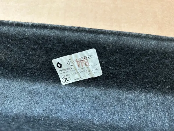 Renault Captur I achter kofferbakplank OEM półka cpep43 image 4