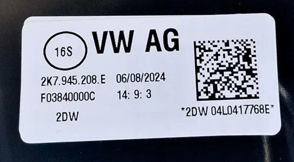 VW Volkswagen Caddy IV Luz Trasera Derecha LED 2K7945208E image 7