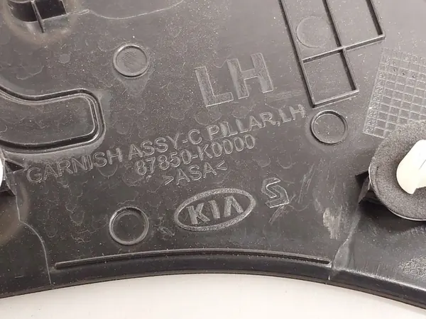 Moldura ventana lateral izquierda KIA Soul OEM 87850K0000 image 3