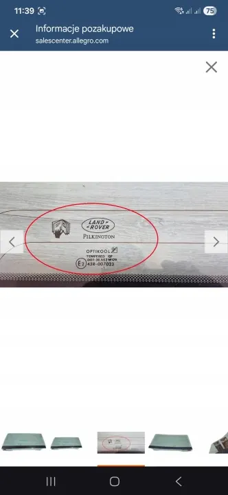 Land Rover Freelander Heckklappenglas OEM MK1 - Gebraucht image 4