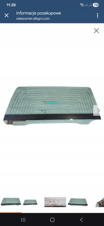 Land Rover Freelander Heckklappenglas OEM MK1 - Gebraucht image 5
