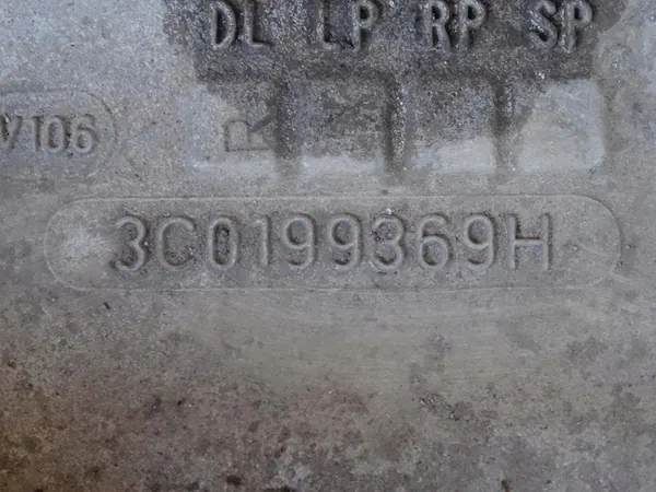 VW TIGUAN PASSAT B7 Sottoscocca Anteriore 3C0199369H image 8