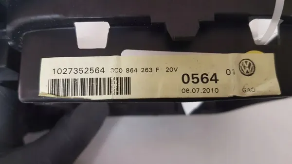 OEM 3C0864263F Mieszki Volkswagen OE usado image 4