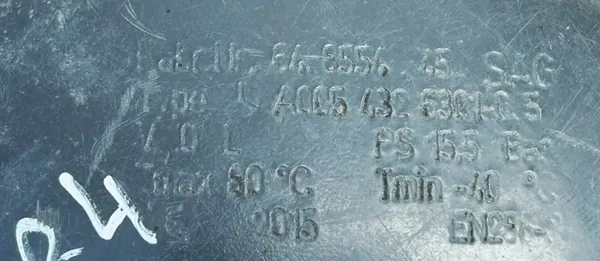 Lufttank OEM A0054325301 för Mercedes Actros MP4 image 7