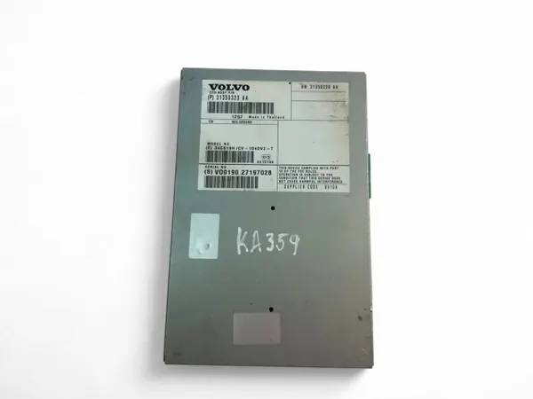 Volvo XC60 I 08-13 Radioförstärkare OEM 31350323AA image 2