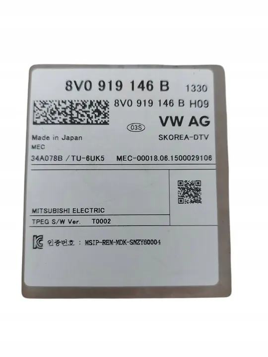 Digitaler DTV-Tuner Audi A6 C7 OEM 8V0919146B Gebraucht image 3