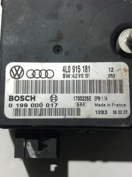 Module de contrôle batterie Audi Q7 OEM 4L0915181 image 9
