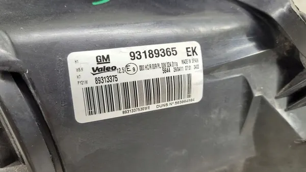 Faros izquierdo Opel Corsa D 93189365 image 10