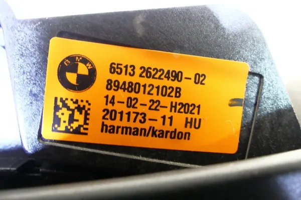 Caisson de basse droit OEM 2622490 pour BMW 4 G22 image 8