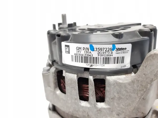 Vaihtovirtageneraattori 130A Opel Mokka 1.4 T 13597226 image 6