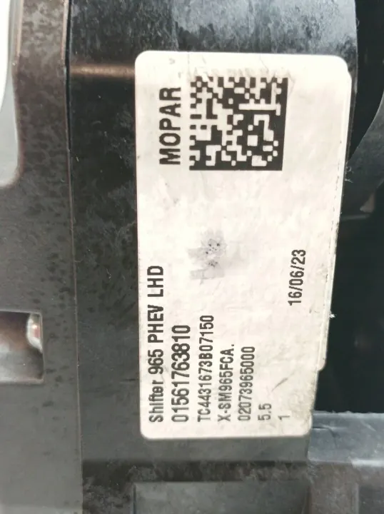 Levier de vitesse OEM 01561763810 pour Alfa Romeo Tonale 1.3 Hybrid image 4