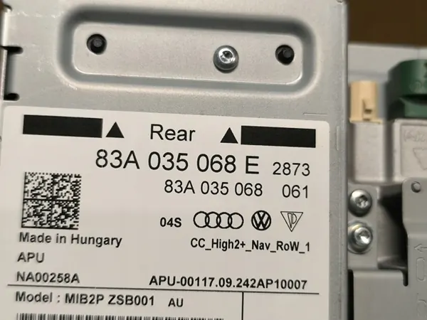 MMI-Navigationseinheit OEM 83A035068E Audi Q3 image 3