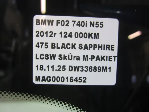 BMW 7 F02 F01 Frontscheibe OEM 51317333839 image 9