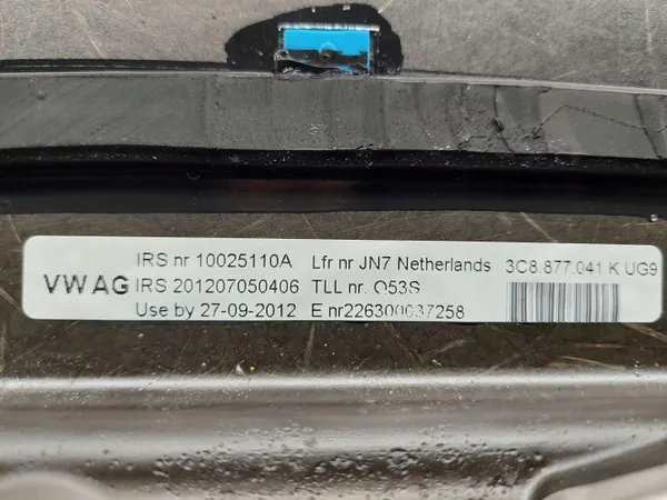 Volkswagen Schiebedach OEM 3C8877041K Komplett image 3
