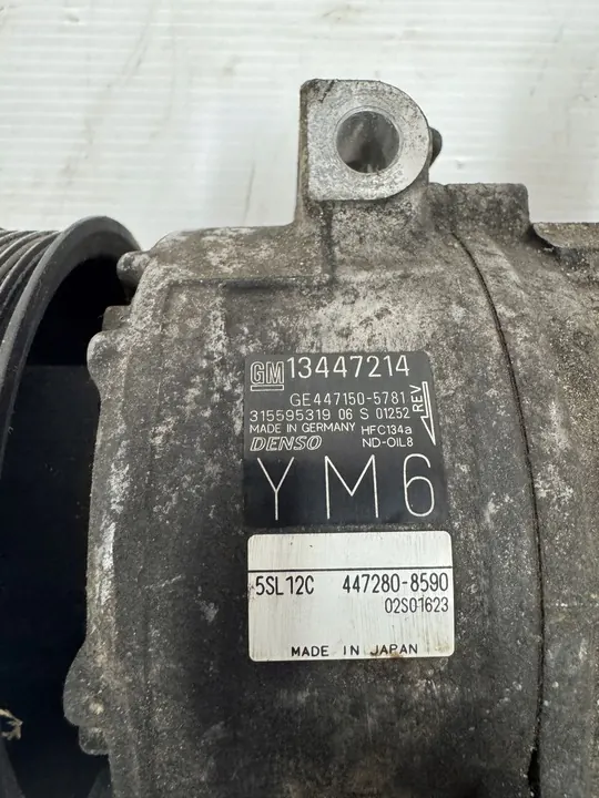 OPEL CORSA E Ilmastointikompressori YM6 13447214 image 2