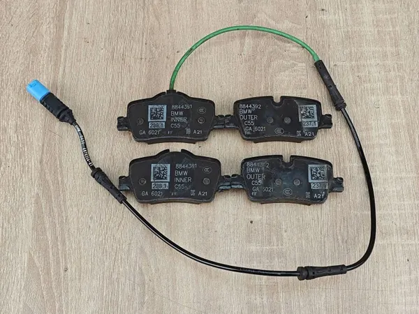 Set Bromsskivor + Belägg Bak OEM 6877213 BMW image 7
