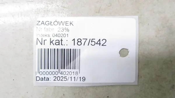 BMW X1 F48 linker achterste hoofdsteun OEM GIS61087 image 6