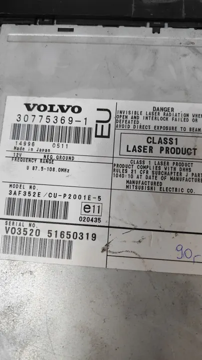 Volvo CD/DVD-navigatiewisselaar OEM 30775369-1 image 4