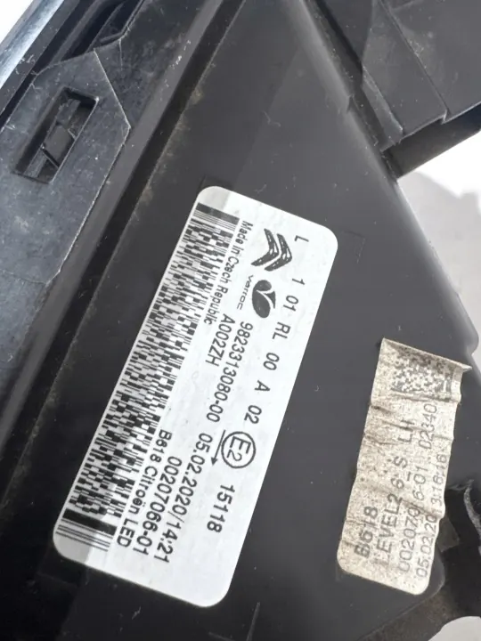 Faro Halógeno LED Izquierdo Citroen C3 III OEM 9823313080 image 5