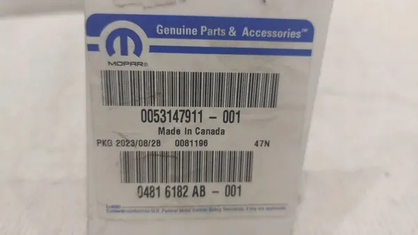 Motorhuv lås DODGE CHALLENGER COUPE 3.6L 4816182AB image 3