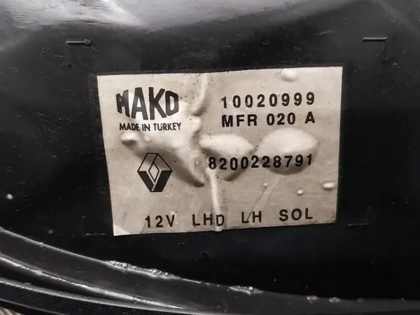 Linker Frontscheinwerfer OEM 8200228791 für Renault Thalia I image 4