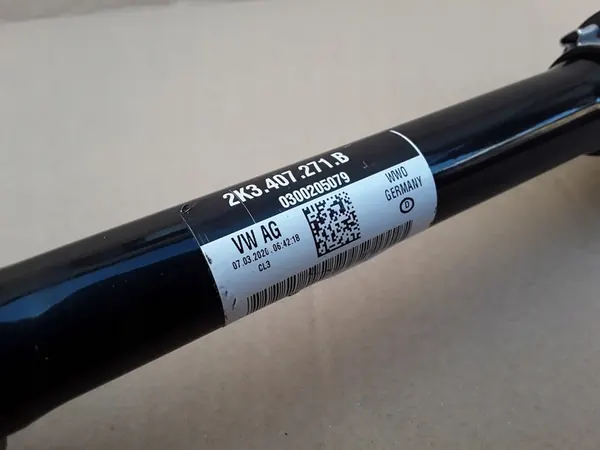 Vänster halvmellanaxel VW Caddy III 1.4 TSI 2020 2K3407271B image 7