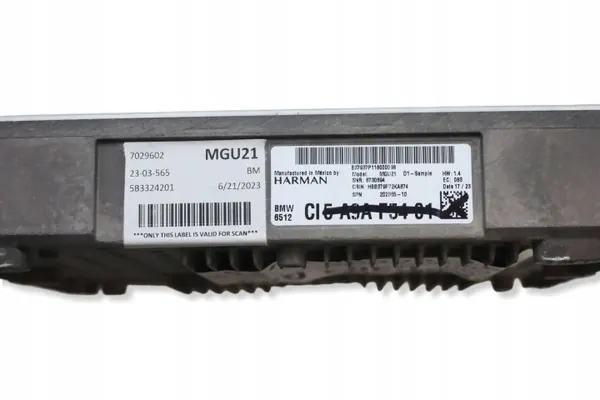 BMW Navigationsenhet OEM 5B4AF97 för XM G09 image 3