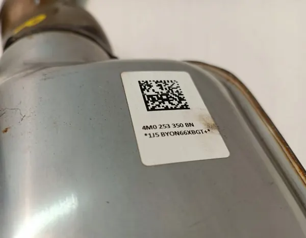 Tubo de escape central OEM 4M0253211S Audi SQ7 Q7 image 4