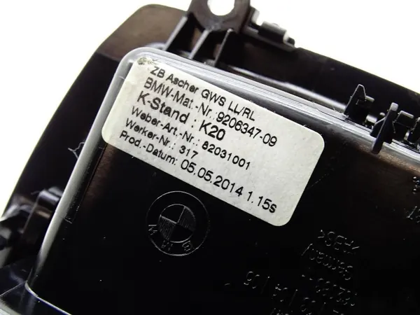 BMW 5 F10/F11 Asbak OEM 9206347 - Gebruikt image 6