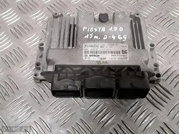 ECU Ford Fiesta OEM da6a12a650mc - Usado image 2