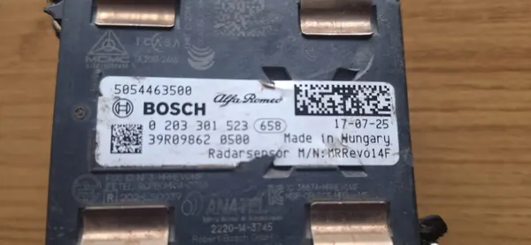 Sensor radar Alfa Romeo Giulia Stelvio OEM 5054463500 image 3