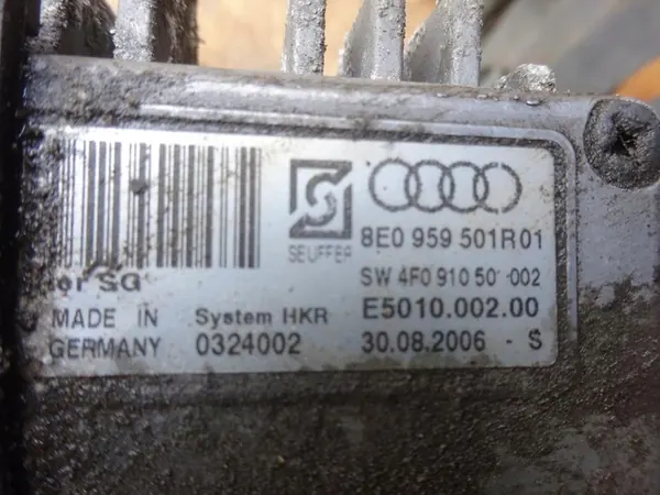 AUDI A4 B7 2.0 TFSI Etu Vahvistus Tuulettimilla OEM image 9