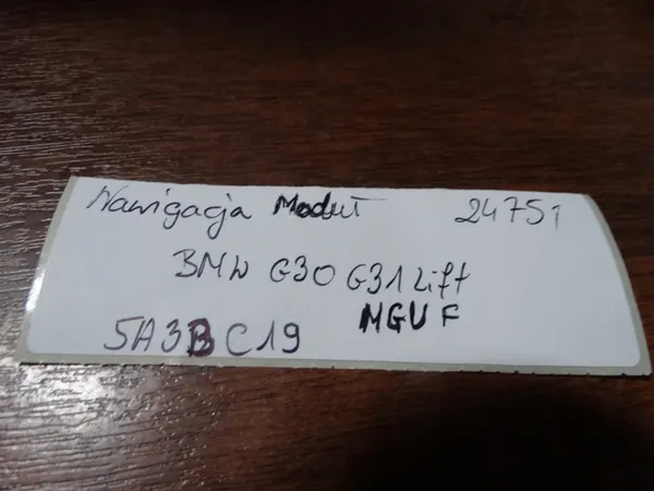 Module Navigation BMW OEM 5A3BC19 55 pour G30 G31 image 4