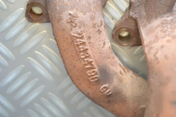 Catalyseur collecteur échappement OEM 24434790 Corsa C image 3