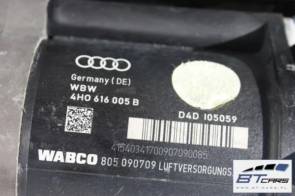 Compressor suspensão Audi A8 OEM 4H0616005B Usado image 6