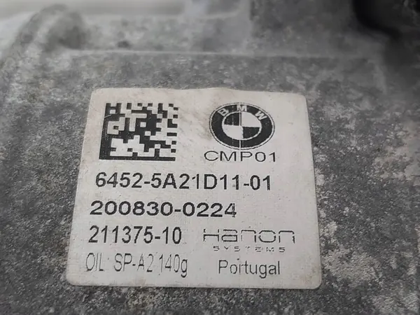 Compressore Aria Condizionata BMW 1 F70 F45 X1 F48 X2 MINI F54 F56 image 3