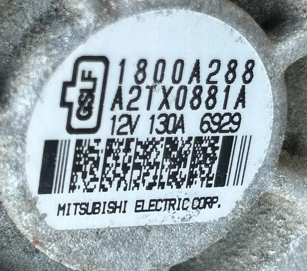 ALTERNATORI MITSUBISHI OUTLANDER III 2.0 1800A288 image 4