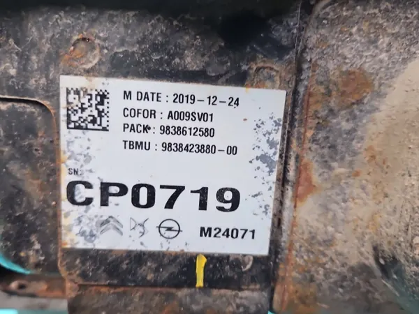 Gebruikte hybride accu OEM 9838612580 voor Peugeot 3008 II image 10