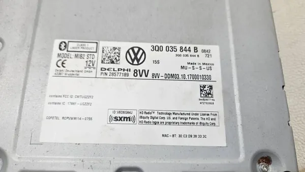 GPS-navigointilaite OEM 3Q0035844B VW Tiguanille image 7