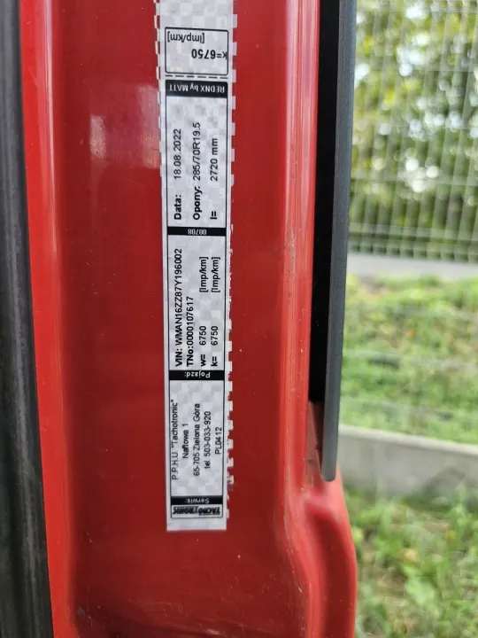 Cabina dormitorio MAN TGM 15.280 OEM 123, 2022 Usado image 4